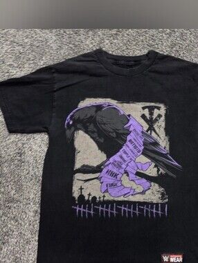 2013 WWE AUTHENTIC WEAR-"THE UNDERTAKER" "Wrestling"T-Shirt (Size Small) Unisex